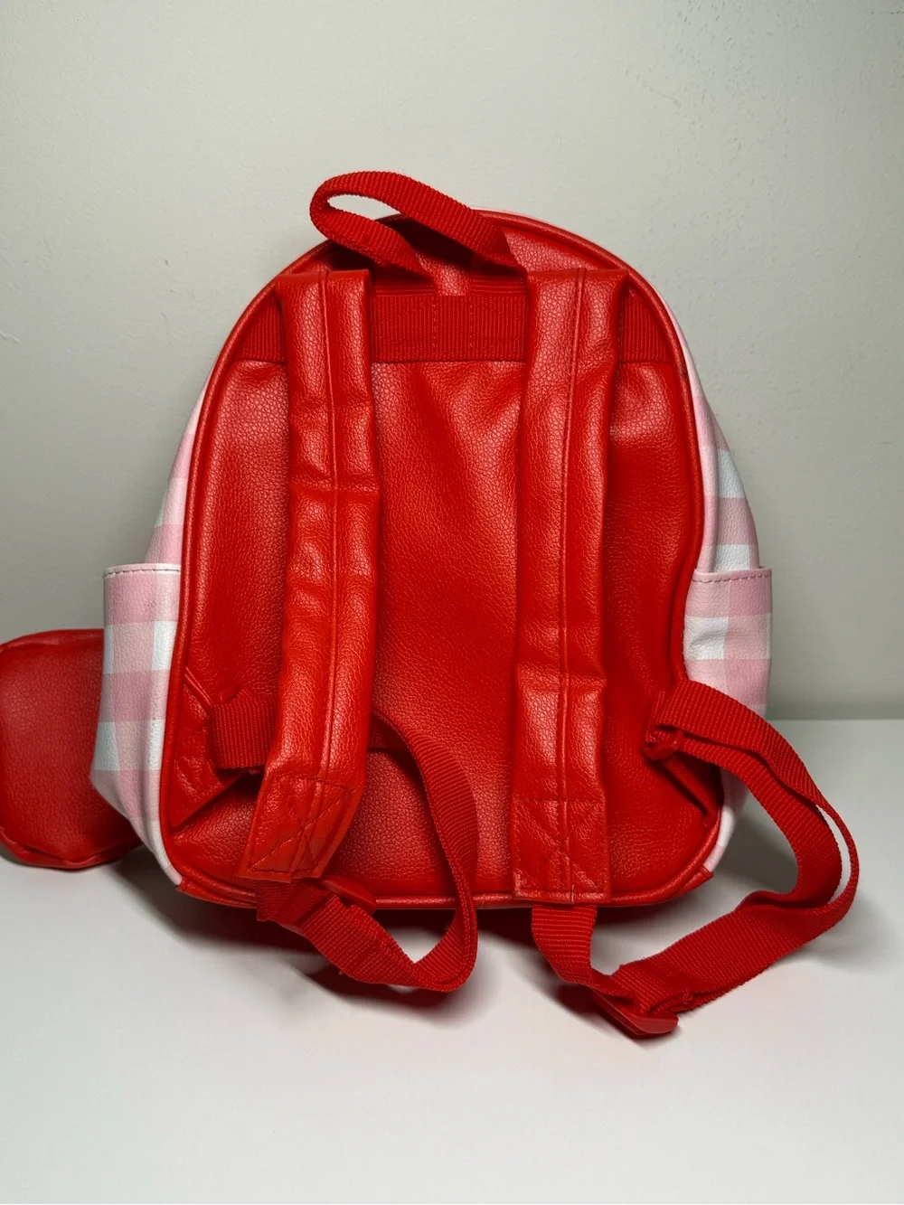 Strawberry Shortcake Small Backpack Coin Purse Pink Red